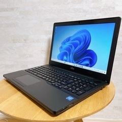 最新Windows 11 9月分③ 富士通 ノートパソコン  高速PC HDD320GB の画像