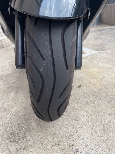 マジェスティ250 4d9 タイヤ新品　ライトカスタム