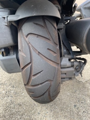 マジェスティ250 4d9 タイヤ新品　ライトカスタム