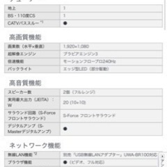 SONY BRAVIA 46インチの画像