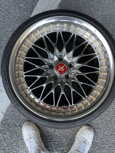 WORK VS 19インチ　皮付き