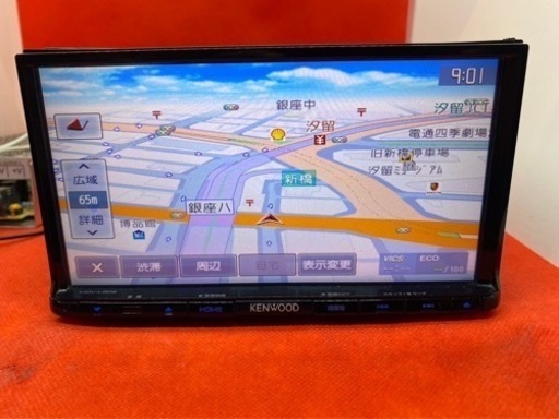 KENWOOD 上級　MDV-L502 フルセグ　2023地図　新品バックカメラ　こ8