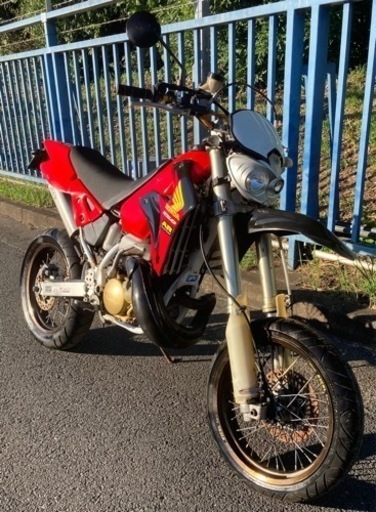 CRM250AR 実働車 モタード化 エキセルリム