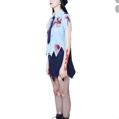 ハロウィンポリスコスプレの画像