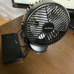 扇風機 Keynice KN-855（黒）中古
