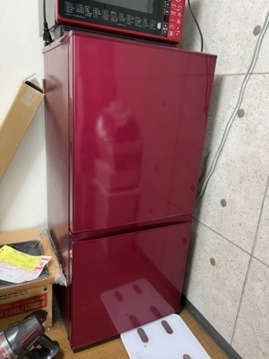 冷蔵庫と洗濯機とテーブル