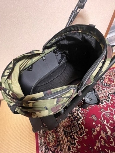 【美品】エアーバギー　ペット　Air buggy for pet ドーム2 SMサイズ　カモフラ柄