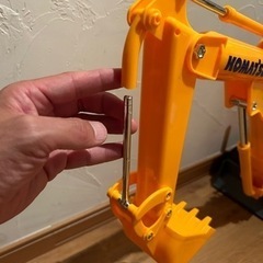 乗用玩具 マイクロショベル コマツPC01の画像