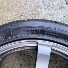 ENKEI PF07 18×7.5J PCD100/5 ＋48 タイヤ付き 4本の画像