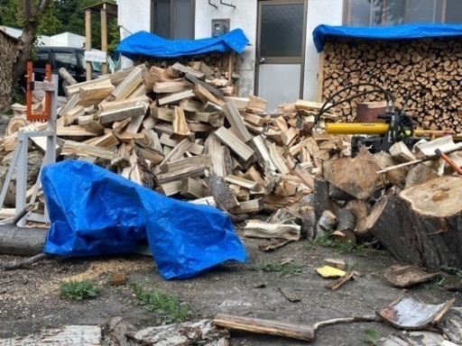 薪　広葉樹MIX 1m3から　白樺など