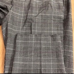 GUベルト付きテーパードパンツMの画像