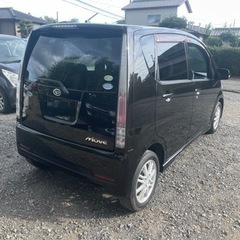 車検あり❗️ムーヴカスタム　X Limited 175S  ブラック　茨城　阿見の画像