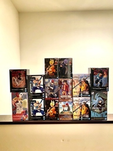 フィギュア  まとめ売り　ドラゴンボール　ワンピース　転スラ