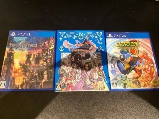 (PS4)ロックマンエグゼ.ドラクエ11S.キングダムハーツⅢ