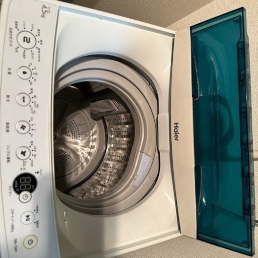 Haier2018年製洗濯機