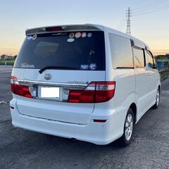 アルファードG ナビ リアカメラ ETC付 車検R7年3月24日の画像