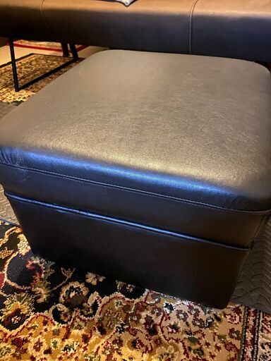 革オットマン スツール　OTTOMAN STOOL LETHER