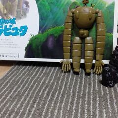 ジブリラピュタ模型の画像