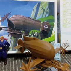 ジブリラピュタ模型