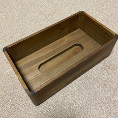 引取り先決定【Salyu】ウッドティッシュボックスケース