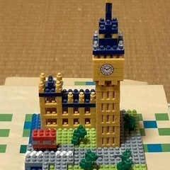 ビッグベン  ナノブロック  貯金箱  海外旅行ハンドブック