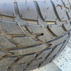 【美品】ジャイロ系ホイール&タイヤ＆スペーサー　セット　の画像