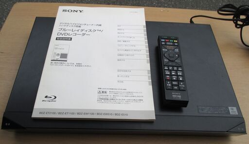 ☆ソニー SONY BDZ-ET1100 ブルーレイレコーダー BD\u0026HDD 1TB◆3番組同時録画