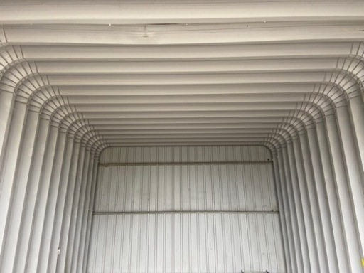 中古カスケードガレージNS2500-11スパン、運搬、設置工事込み(お話し中