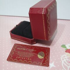 【ジュエリーケース】可愛らしいカルティエのケース　置物としても映えます　の画像