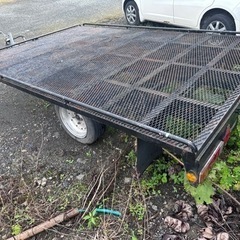 牽引トレーラー　スノーモービル　バギー　レジャーなどにの画像