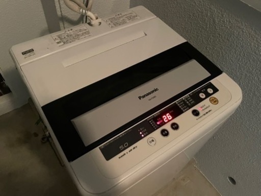 洗濯機　Panasonic 5キロ
