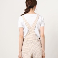新品未使用　RHYTHM ジャンプスーツ ISLANDER JUMPSUIT サンドベージュの画像