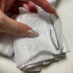 未使用　カーテン　レース　2枚セット　の画像