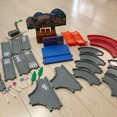 【大幅値下げ】トミカタウンどうろセット　光る信号機付き