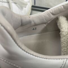 モンクレール　スニーカー　白　メンズの画像