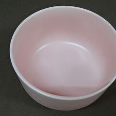 【恵庭】☆未使用品☆パーシーウェルス 可愛いおひつ ピンク 2合 耐熱陶器 PayPay支払いOK！の画像