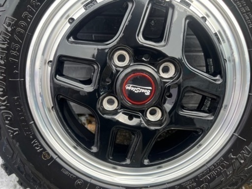 タイヤホイール　145/80/12 軽バン