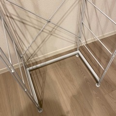 【無印良品・美品】スチールユニットシェルフ　大の画像