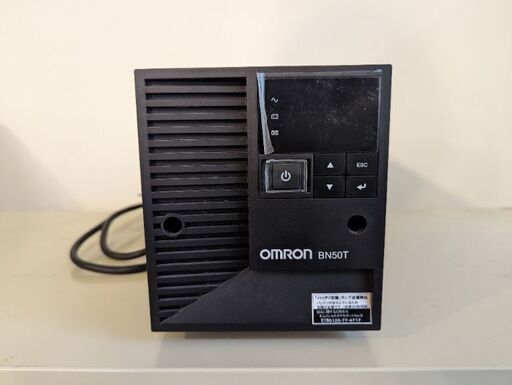 【中古】OMRON 無停電電源装置（UPS）