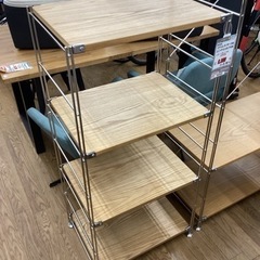 KI-20【新入荷　リサイクル品】無印良品　ステンレス　オーク材...