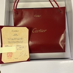 カルティエ　ピアス　イヤリング　ダイヤ　ダイヤモンド　ピンクゴールド　Cartier