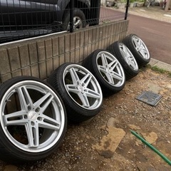 最終値下げ　20インチホイール8.5J +35 9.5J +40 ビックキャリパーの中古が安い！激安で譲ります・無料であげます