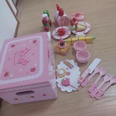 美品　マザーガーデン　スイーツカフェリボン　おままごとの画像