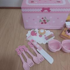 美品　マザーガーデン　スイーツカフェリボン　おままごとの画像