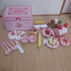 美品　マザーガーデン　スイーツカフェリボン　おままごと