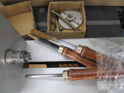 366 小型木工旋盤 藤原産業 YH-200 中古品