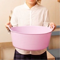 タブトラッグス 15L バスケット 収納かご カゴ バケツ　ピンク
