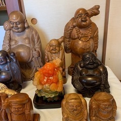 七福神 大黒様 布袋様 まとめ売り 置物 開運  大中小 運気アップ 金運 の画像
