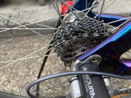 ??　ＡＮＣＨＯＲ　2x10変速　フレーム　カーボン　DURA-ACE  サイズ　53  配達可能