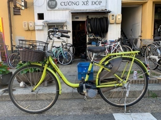 ??　電動自転車　パナソニック　3変速　サドル　新品　カギ　1本　バッテリー　3.1ah  5点　配達可能